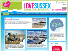Tablet Screenshot of lovesussex.com